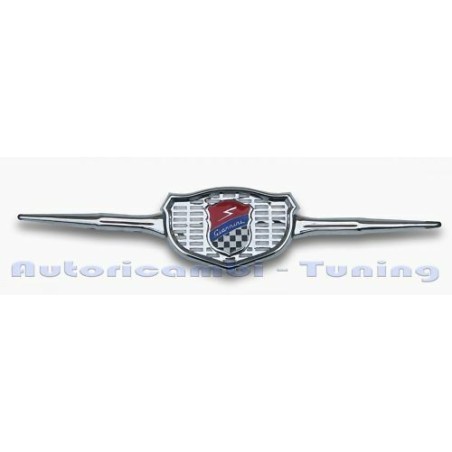 Mascherina Giannini in Metallo Cromato per FIAT 500 F L R
