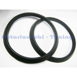 Coppia Guarnizione in Gomma per Faro Anteriore FIAT 500 F L R