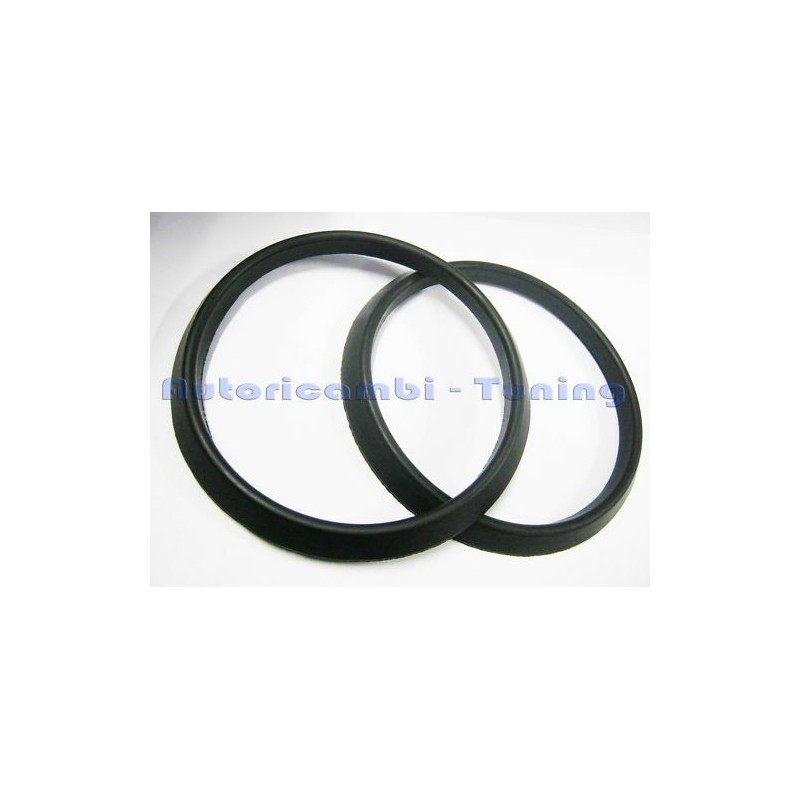 Coppia Guarnizione in Gomma per Faro Anteriore FIAT 500 F L R