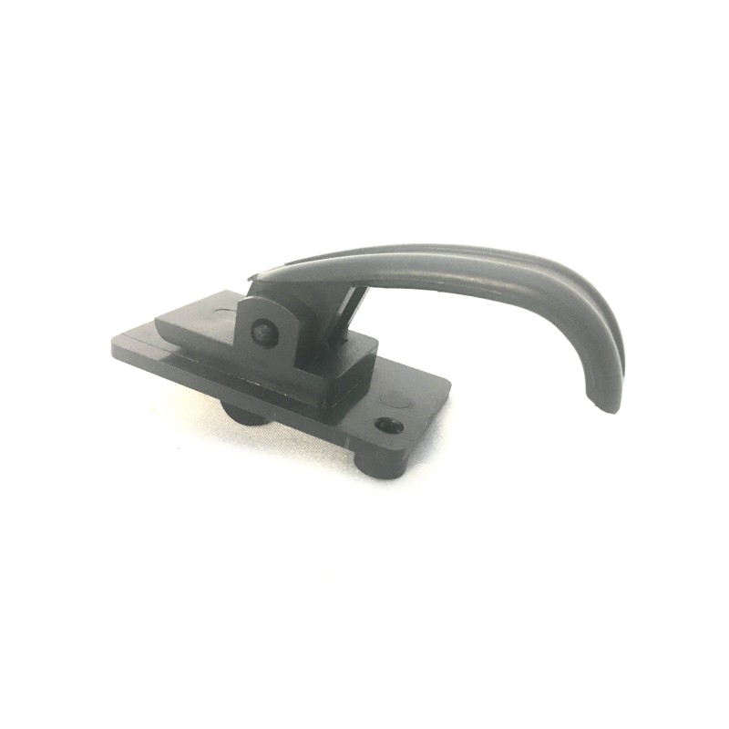 Leva Maniglia Apri porta Interna in Plastica Nera per Fiat 126