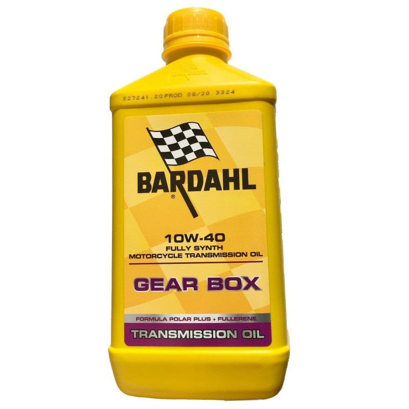 1 Litro Olio Bardahl Bardhal Gear Box 10W40 Scooter Moto 2T Per Cambi e Frizioni