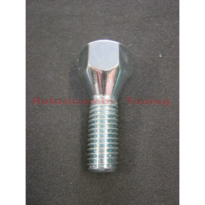 16x  Vite Conica in Acciaio Fissaggio Ruota in Lega FIAT 500 F L R