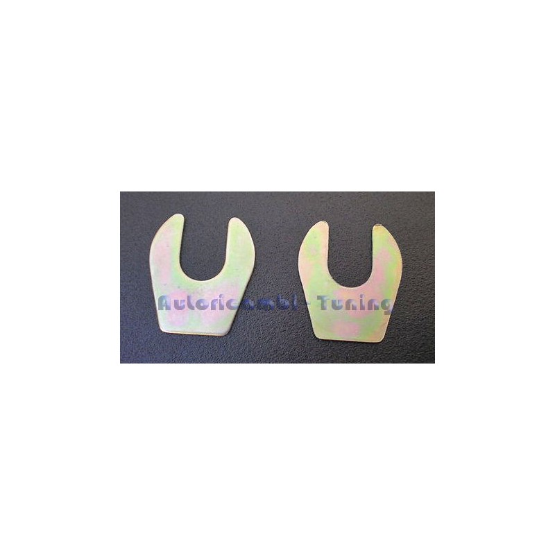 N°2 Spessori per Campanatura Braccetti Anteriori FIAT 500 - 126 - 600 - 850 - 1,0mm
