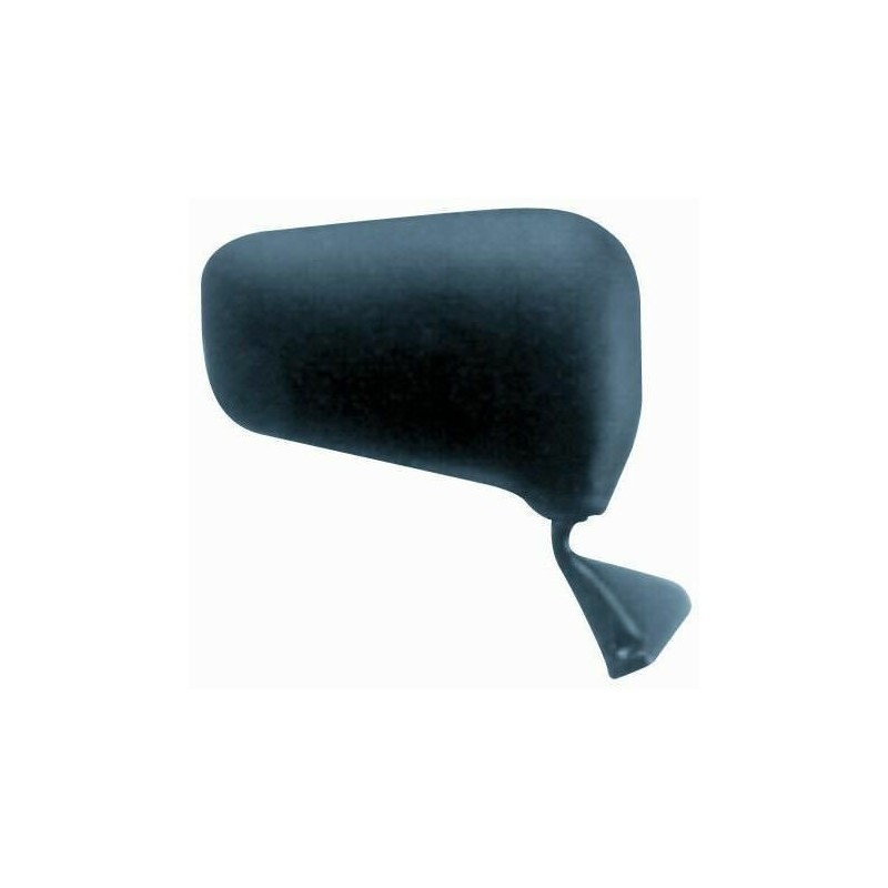 Specchietto Destro Nero in Plastica con Fissaggio a Vite per  FIAT 500 126 124 127