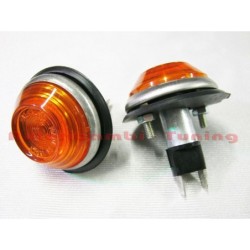 Coppia Frecce Lucciole Laterali Arancioni FIAT 500 F L R (destra + sinistra)