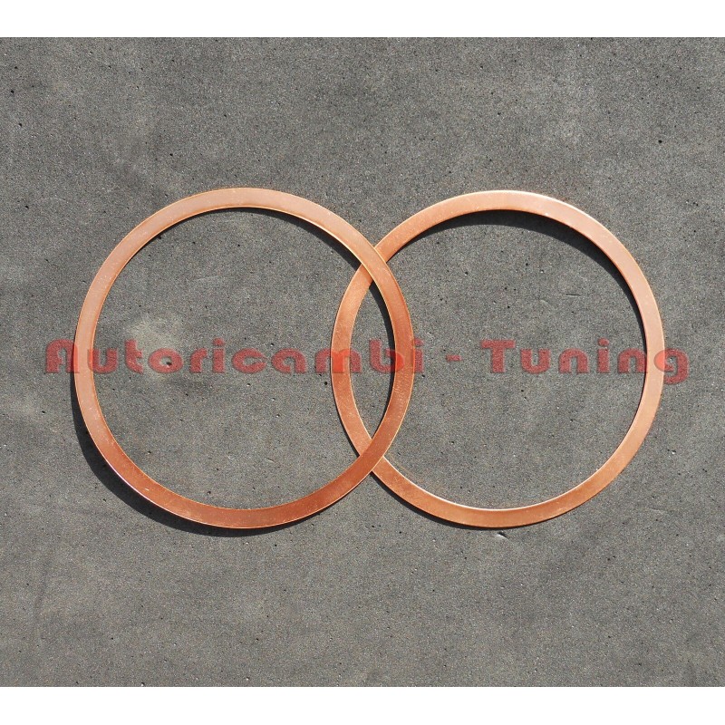 N°2 Spessori in Rame per Cilindri per FIAT 500 R e 126 650cc