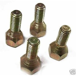 4 Viti Bulloni Conici Fissaggio Ruota FIAT 500 R 126 10X1,5
