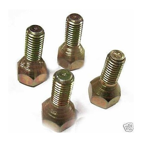 4 Viti Bulloni Conici Fissaggio Ruota FIAT 500 R 126 10X1,5
