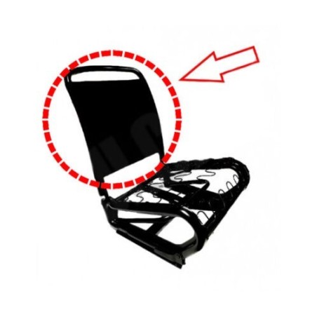 Fascia di Rinforzo Elastico Per Schienale Sedile Anteriore per FIAT 500 F L R G