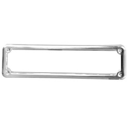 Cornice Targa Anteriore In Acciaio Inox per FIAT 500 126 Auto Epoca da 1951-1976