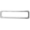 Cornice Targa Anteriore In Acciaio Inox per FIAT 500 126 Auto Epoca da 1951-1976