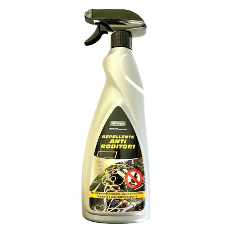 Repellente Dissuasore Anti Roditori Topi Martore Spray 750ML Per Motore Auto