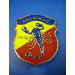 Fregio Scudo Abarth in Metallo 49x40 per FIAT 500 AUTO EPOCA