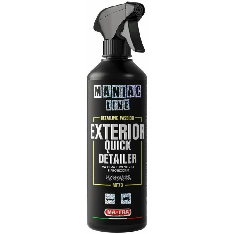 Exterior Quick Detailer Protezione Pulitore a Secco Auto Moto - MAFRA MANIAC LINE