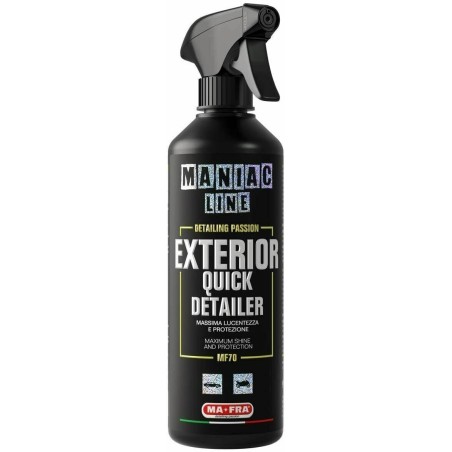 Exterior Quick Detailer Protezione Pulitore a Secco Auto Moto - MAFRA MANIAC LINE