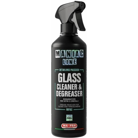 Glass Cleaner & Degreaser Sgrassatore Pulitore Vetri e Cristalli - MAFRA MANIAC LINE