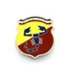 Fregio Stemma Scudo Abarth in Metallo 59x69 per FIAT 500 126 112 e AUTO D'EPOCA