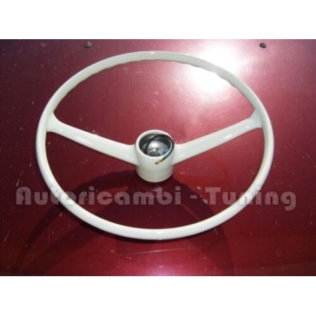 Volante Bianco/Grigio per FIAT 500 F