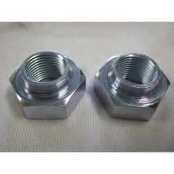 2x Dado Mozzo Posteriore FIAT 500 F L R & FIAT 126 & FIAT 600 D & FIAT 850 PANDA 30