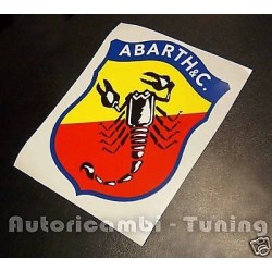 Sticker Adesivo Decalcomania Logo Stemma ABARTH Scorpione 35 x 45 mm