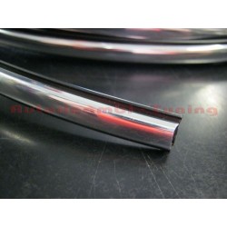 2 pezzi - Profilo Guarnizione Cromata Parabrezza e Lunotto per FIAT 500 L