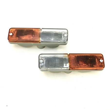 Coppia Fanalini Anteriori Dx e Sx per FIAT 127 - 128 - 131 dal 1977 in poi