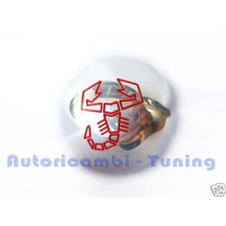 Pomello Cambio in Alluminio con Scorpione ABARTH per FIAT 500 - 126