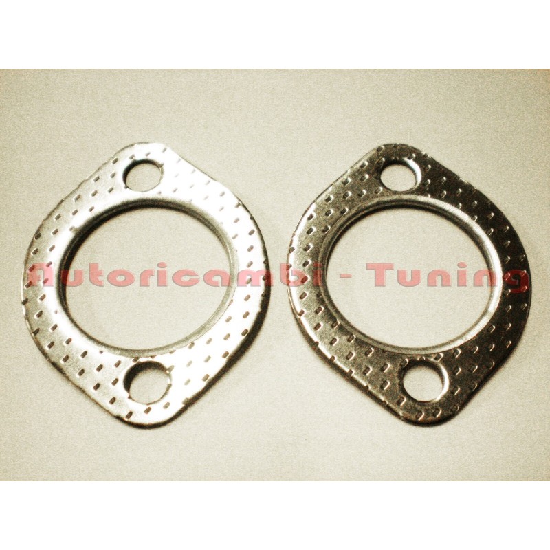 Coppia Guarnizioni Rinforzate in Acciaio Collettore Scarico per FIAT 500 126