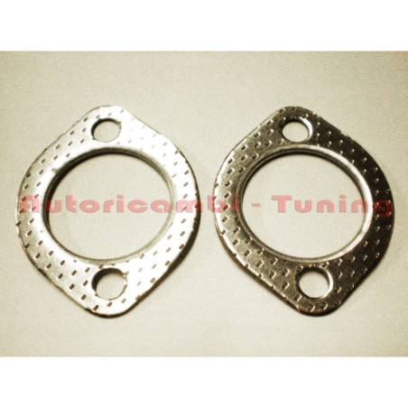 Coppia Guarnizioni Rinforzate in Acciaio Collettore Scarico per FIAT 500 126