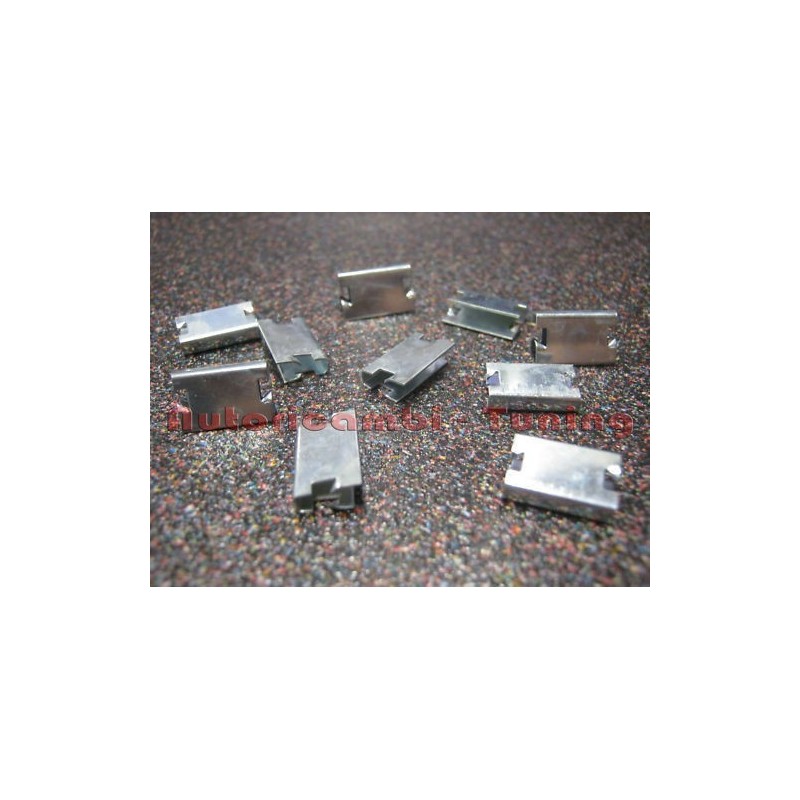 40 Fermo Molletta Gocciolatoio e Raschia Vetro per FIAT 500 126 600