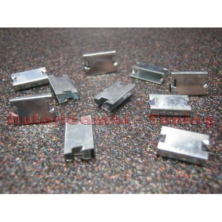 40 Fermo Molletta Gocciolatoio e Raschia Vetro per FIAT 500 126 600