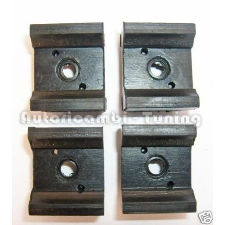 Set 4 Gommini per Sedili FIAT 500 F L R