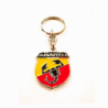 Portachiavi Abarth in Metallo Gadget Fiat 500 Epoca Porta Chiavi
