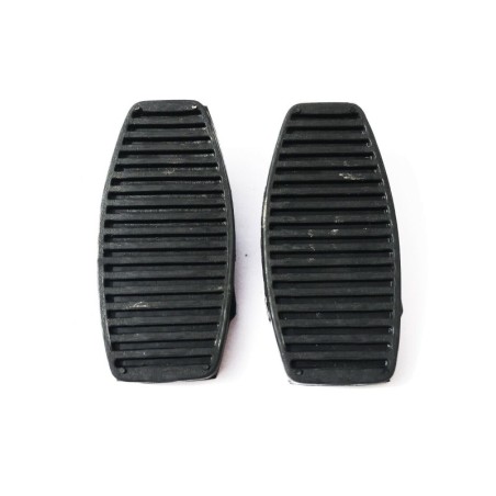 Coppia Copripedali Freno e Frizione in Gomma per FIAT PANDA - FIAT 500 - LANCIA YPSILON