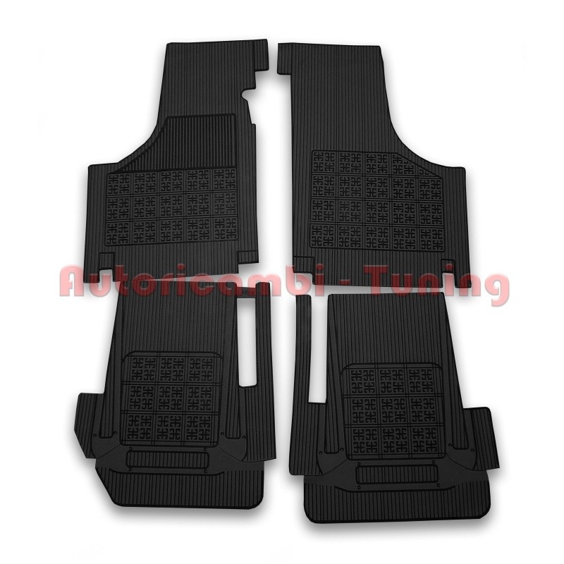 Tappetini in Gomma Colore Nero per FIAT 500 F L R