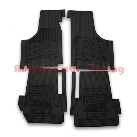 Tappetini in Gomma Colore Nero per FIAT 500 F L R