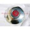 Borchia Coppa Inox per Cerchio in Ferro ABARTH Rosso Smaltato per FIAT 500