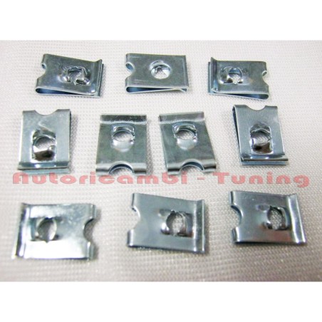 10 Madrevite da 4,2mm Piastrine Fissaggio Altoparlanti Applicazioni Varie