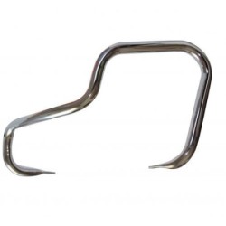 Tubolare Tubo Paraurti Archetto Posteriore Destro Cromato per FIAT 500 L