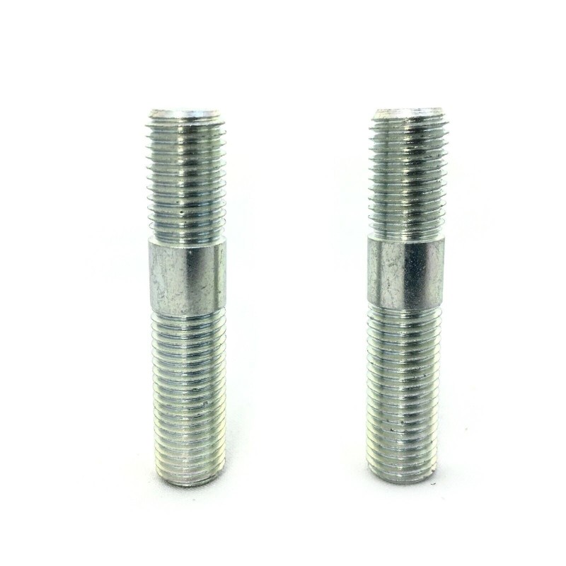 2 Prigionieri in Acciaio per Staffa Supporto motore per FIAT 500 R - 126