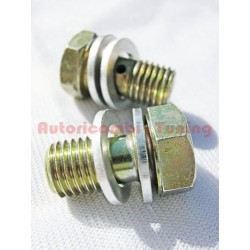 N°2 Vite Raccordo Cilindretto Freni per FIAT 500 e FIAT 126
