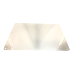 Supporto Base Targa Posteriore In Acciaio Inox FIAT 500 126 Auto Epoca 1951-1976