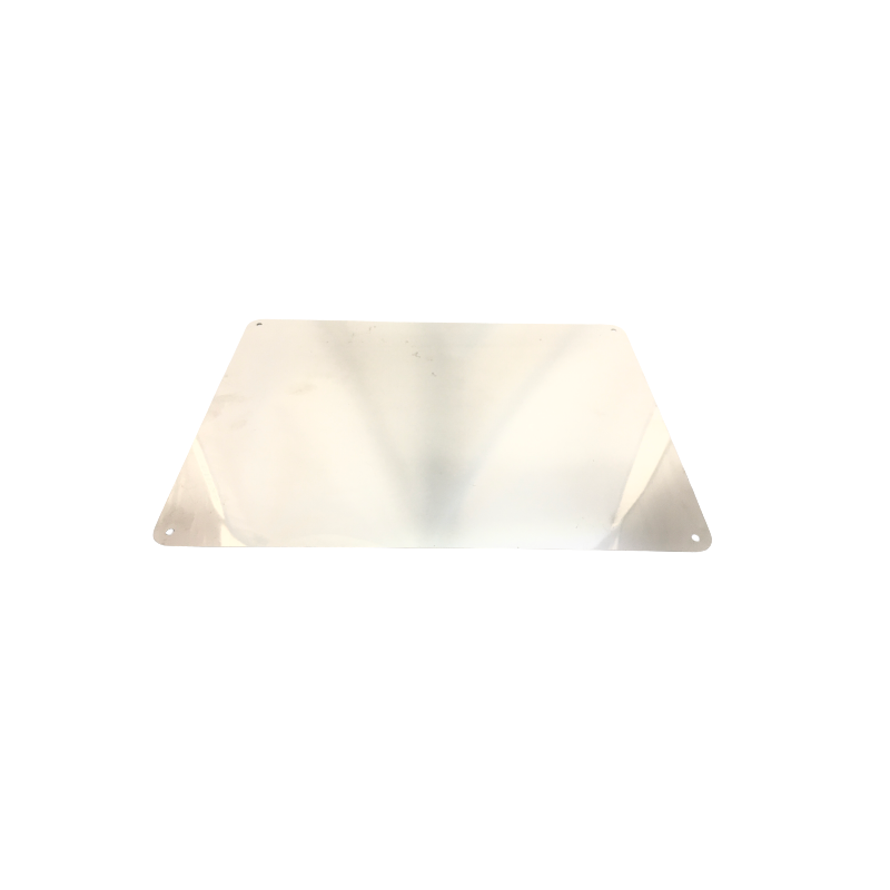 Supporto Base Targa Posteriore In Acciaio Inox FIAT 500 126 Auto Epoca 1951-1976