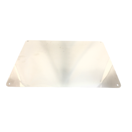 Supporto Base Targa Posteriore In Acciaio Inox FIAT 500 126 Auto Epoca 1951-1976