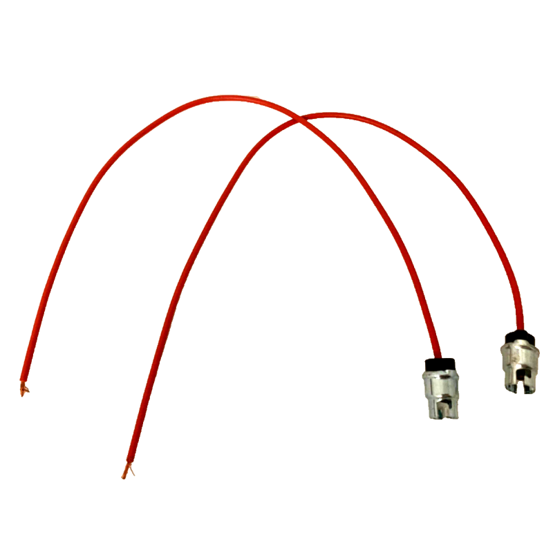 2 PORTALAMPADA BA9S UNIPOLARE FIAT 500 126 600 850 1100 AUTO E MOTO D'EPOCA