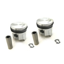 Coppia Pistoni Maggiorati Completi +6/10 per FIAT 500 F L Epoca Ø 68mm