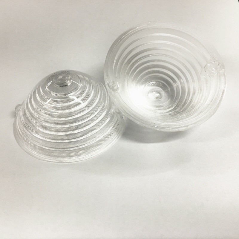 Coppia plastiche trasparenti per fanali anteriori FIAT 500 N D FIAT 600 EPOCA