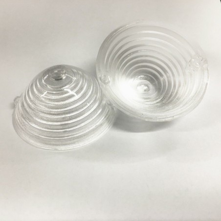 Coppia plastiche trasparenti per fanali anteriori FIAT 500 N D FIAT 600 EPOCA