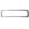 Cornice Targa Anteriore In Acciaio Inox per FIAT 500 126 Auto Epoca da 1951-1976