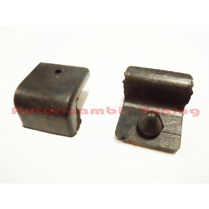 4 Gommini Paracolpo Porta Portiera FIAT 500 F L R